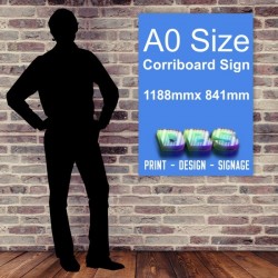 A0 Corriboard - Corrugated PVC