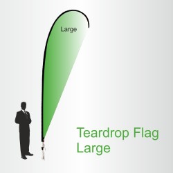 Teardrop Flags Large 4.5m