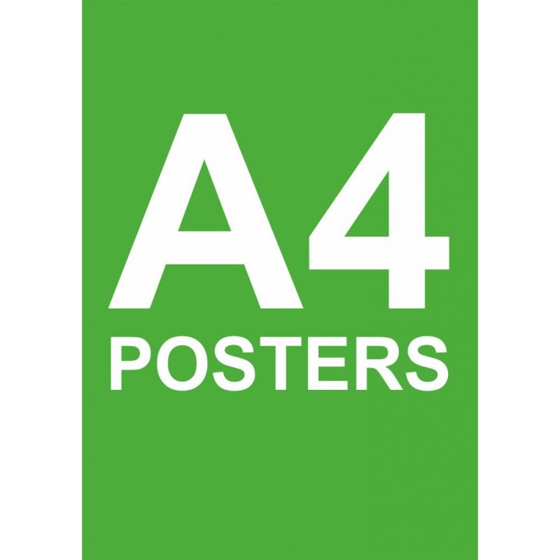 A4 Poster Printing From €1.00 Ireland. Photo Print.